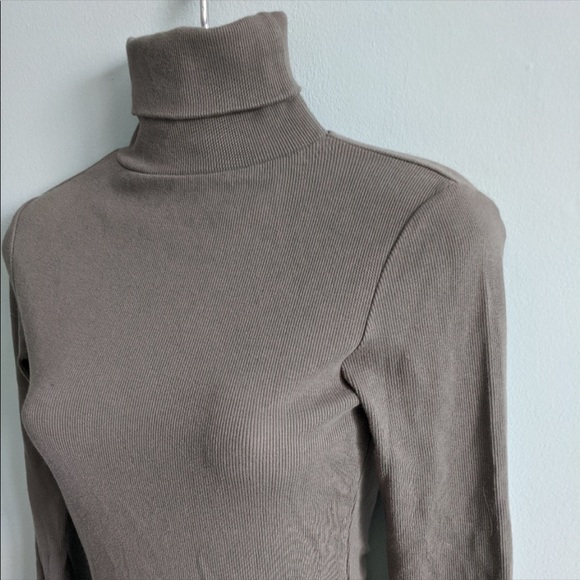 Oak + fort bodycon turtleneck dress - Picture 7 of 7
